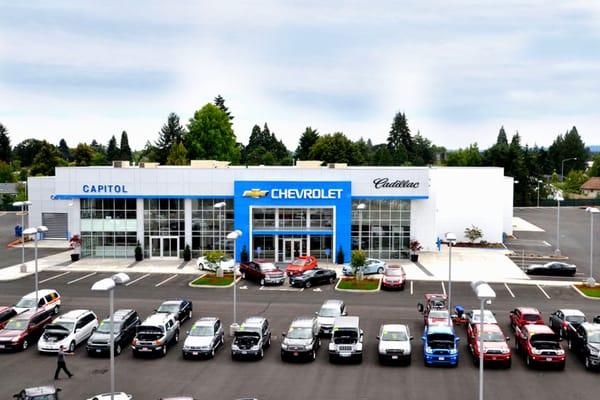 Oregon's most beautiful new Chevrolet Cadillac Dealerships