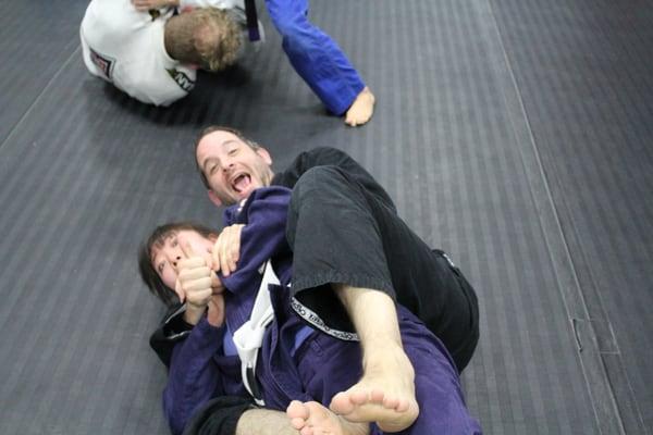 Fun times on the mat