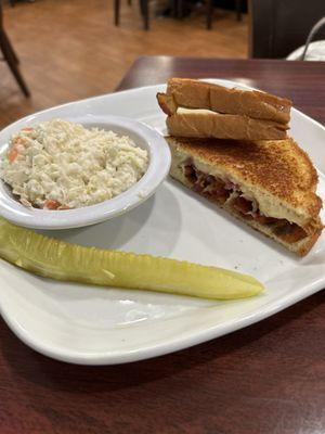 Grilled cheese with bacon