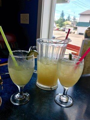 Our pitcher of Cadillac Margaritas, $22.00