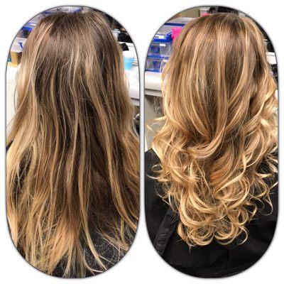 Touch up balayage by Susan