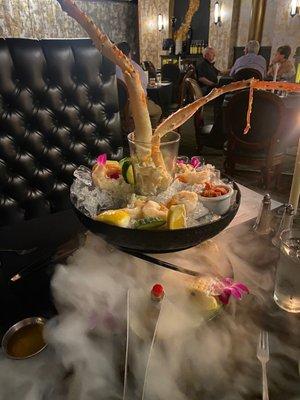 My favorite... the seafood tower!