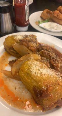 Stuffed Peppers with Ground Beef