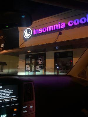 Insomnia cookie is never open and has horrible communication and costumer service.