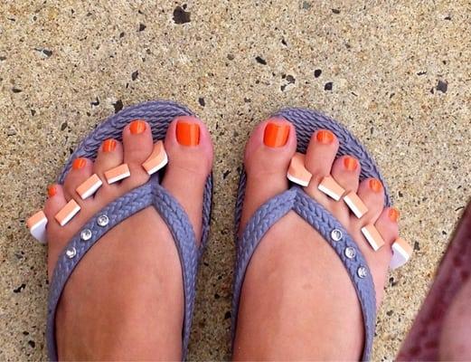 Nice pedi!