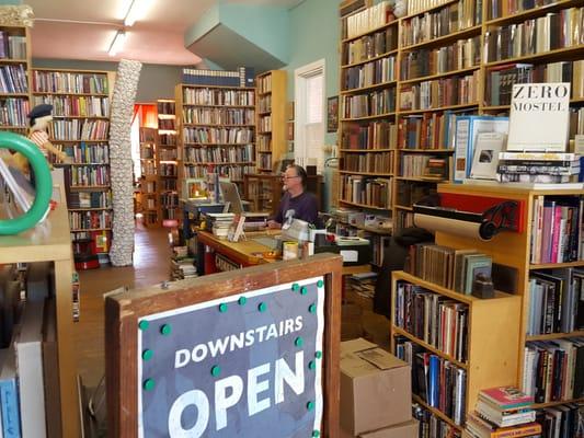 Paper Nautilus entrance. Great used bookstore. The downstairs has some interesting vintage pieces (not books)