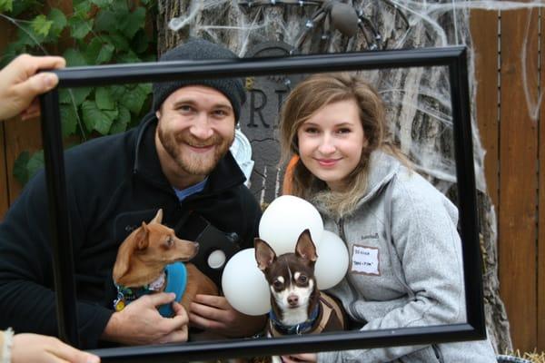 Best Costume winners at Earth Pups' Howl-o-ween Bash.