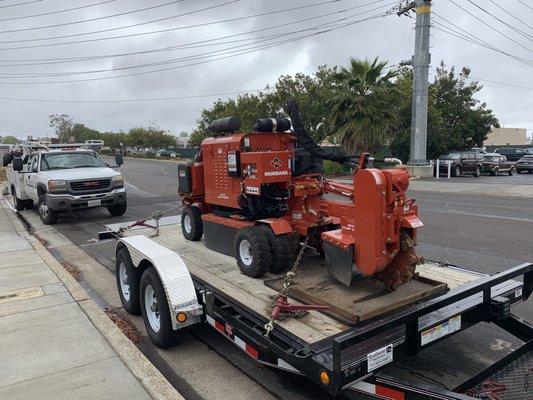 60HP Morbark Stump Grinder