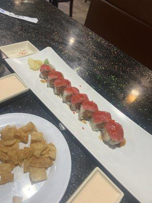 Red dragon roll