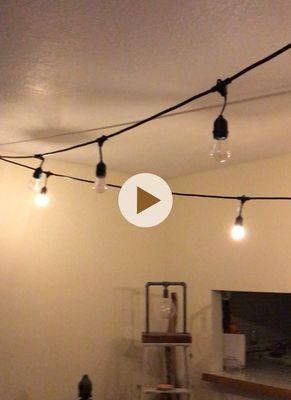 Feit Electric 48 ft LED String Lights - tried many bulbs where you see the non-light bulbs