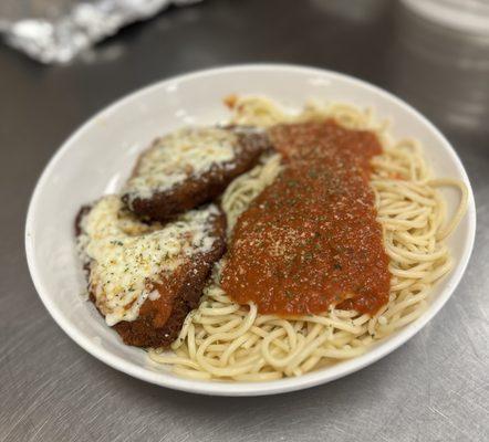 Chicken parmigiana