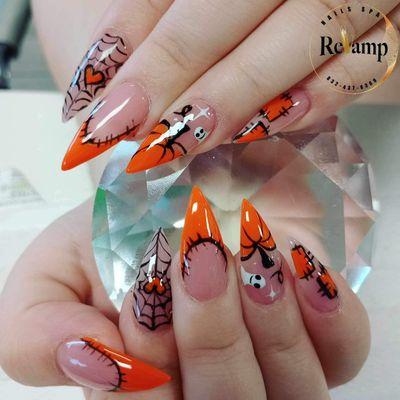 #halloweennaildesign #nailartdesign