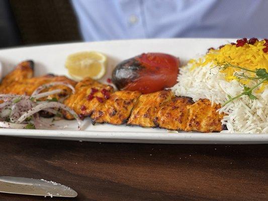 ​Springer Mtn Saffron Chicken Kabob