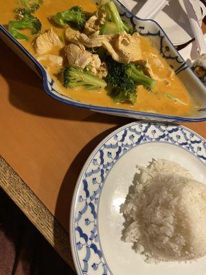 Panang Curry Dinner