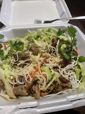 Vermicelli with B1. Chargrilled Pork