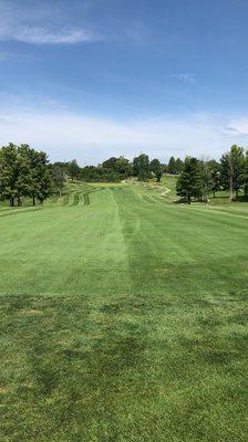 9th hole on the Red course at Neumann Golf Course