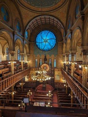 Refurbished historical synagogue