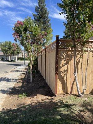 Street side of house