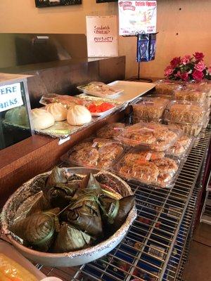 Yum! Banh U, banh Bao, and crispy rice cakes!