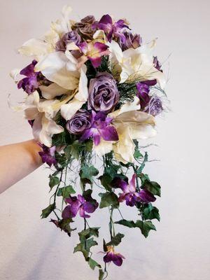 Preserved Bouquet Boutonniere - Flowers will be preserved in time in 3D form.