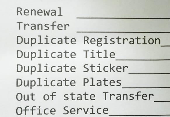 Why wait in line at the DMV, save time and renew your auto registration here.