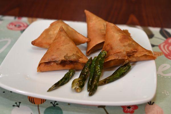 goat samosa