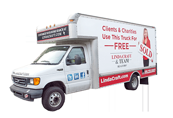 Clients & Charities use our moving trucks for FREE for life!