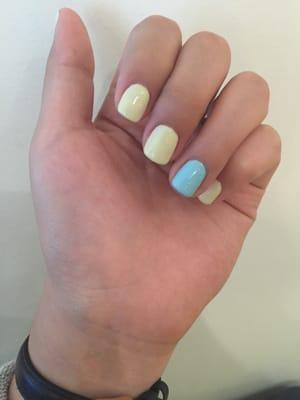 Essie's 2015 summer gel colors! Chillato and Blossom Dandy