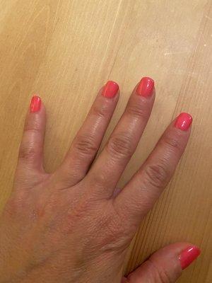 Gel manicure