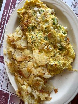 Veggie Lover's Omelette w Feta