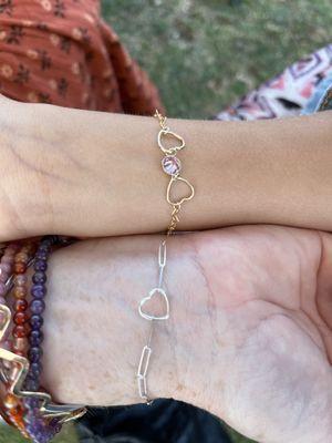 Mother daughter, bracelets