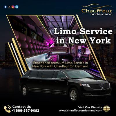 Luxury Limo Service in New York! 
Make your booking today and experience a seamless, high-class ride.