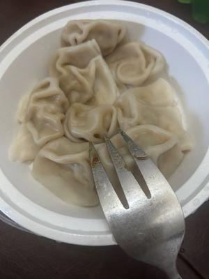 Steamed dumplings