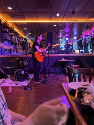 Tom Brown, host of Sunday Open Mic at Screwballs.