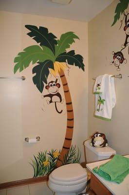 Funky Monkey Kids Bath