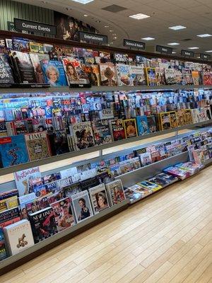 I'm about to spend more money than I'd planned. Huge magazine selection here!