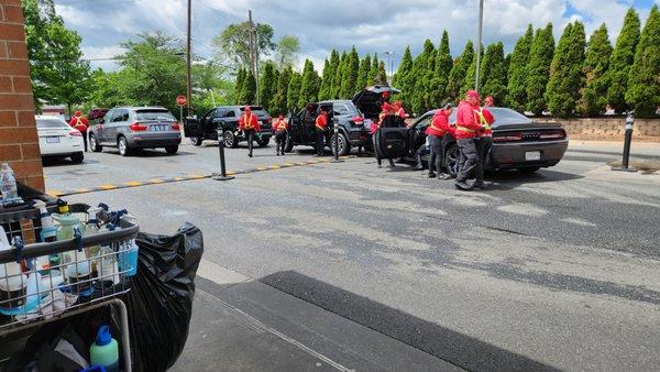 Full Service Drying Area