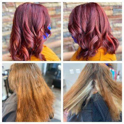 Color correction created by Adrian