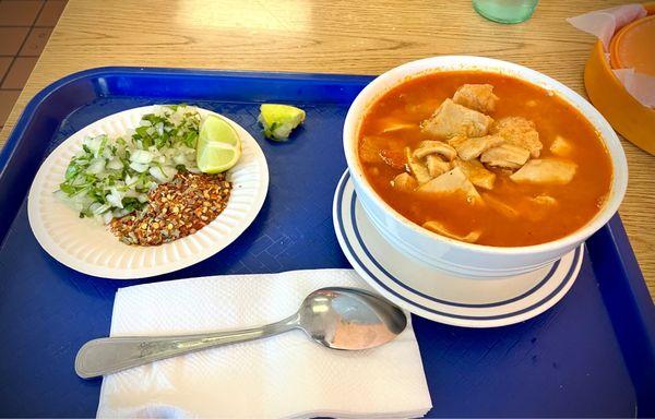 Menudo plate