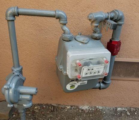 Earthquake Valve for Gas Line