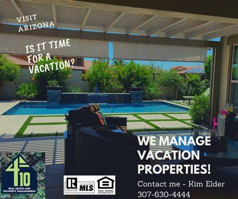 Looking for a professional property management company to handle your vacation properties? I would love to help you!