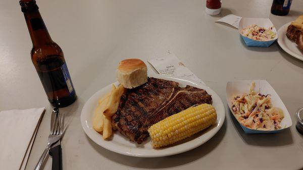 Steak dinner