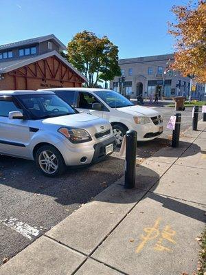 North tonawanda police refused to tow these vehicles, apparently they are above the law.