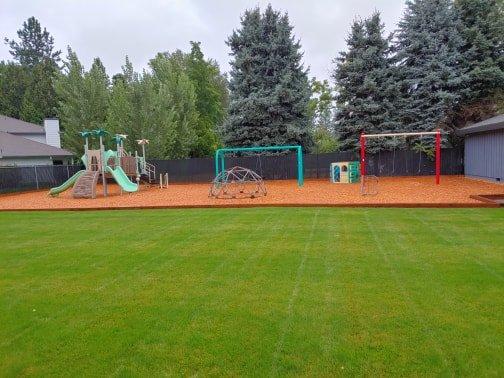 Playground for two year old to five year old children