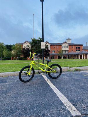 The Parking Lot is great for riding bike