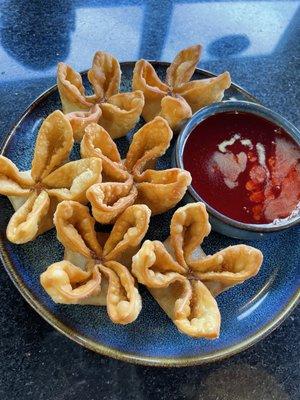 Spicy crab wonton