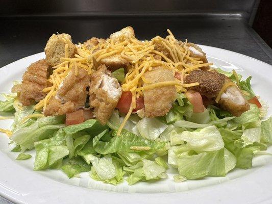 Crispy chicken salad!