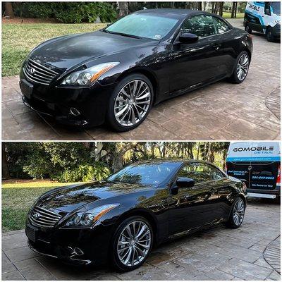 Titanium Full Detail on this Infinity G37S!