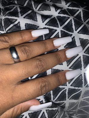 Soft white Acrylic Set