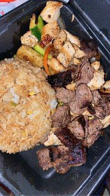 9. Hibachi Steak and Chicken